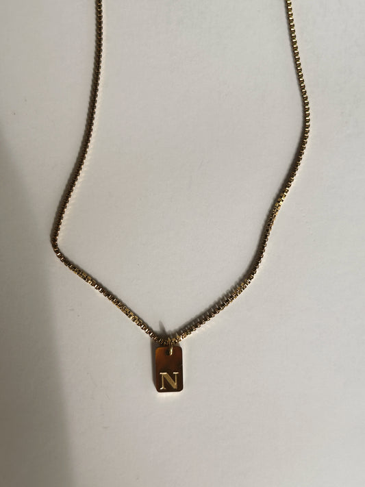 Initial Necklace