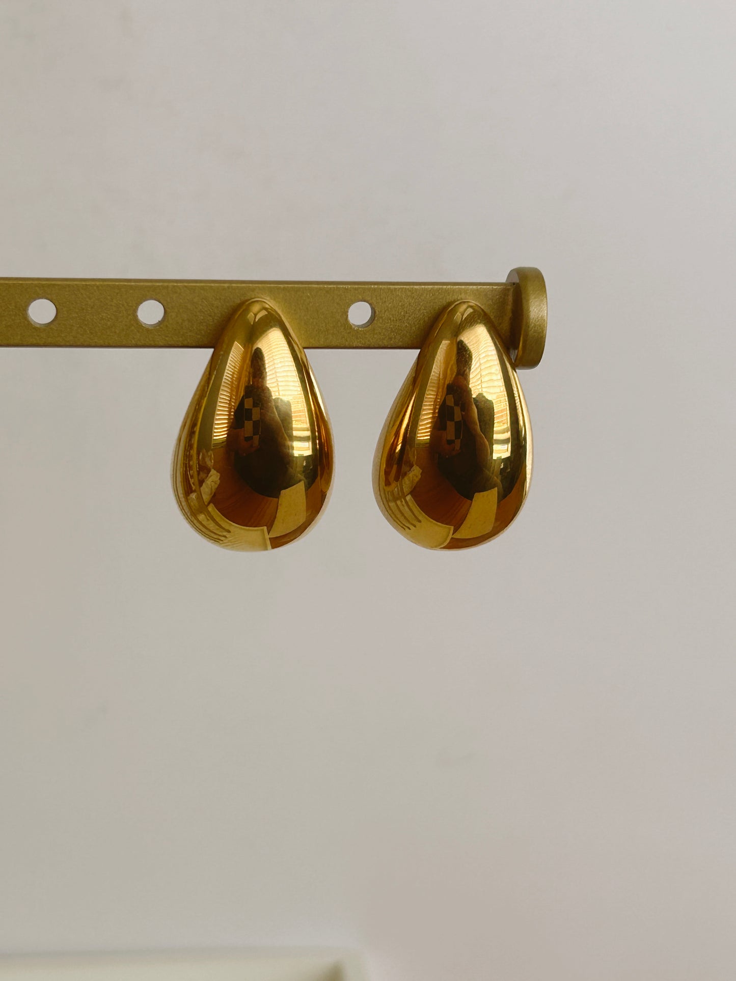 Water Drop Large Earrings