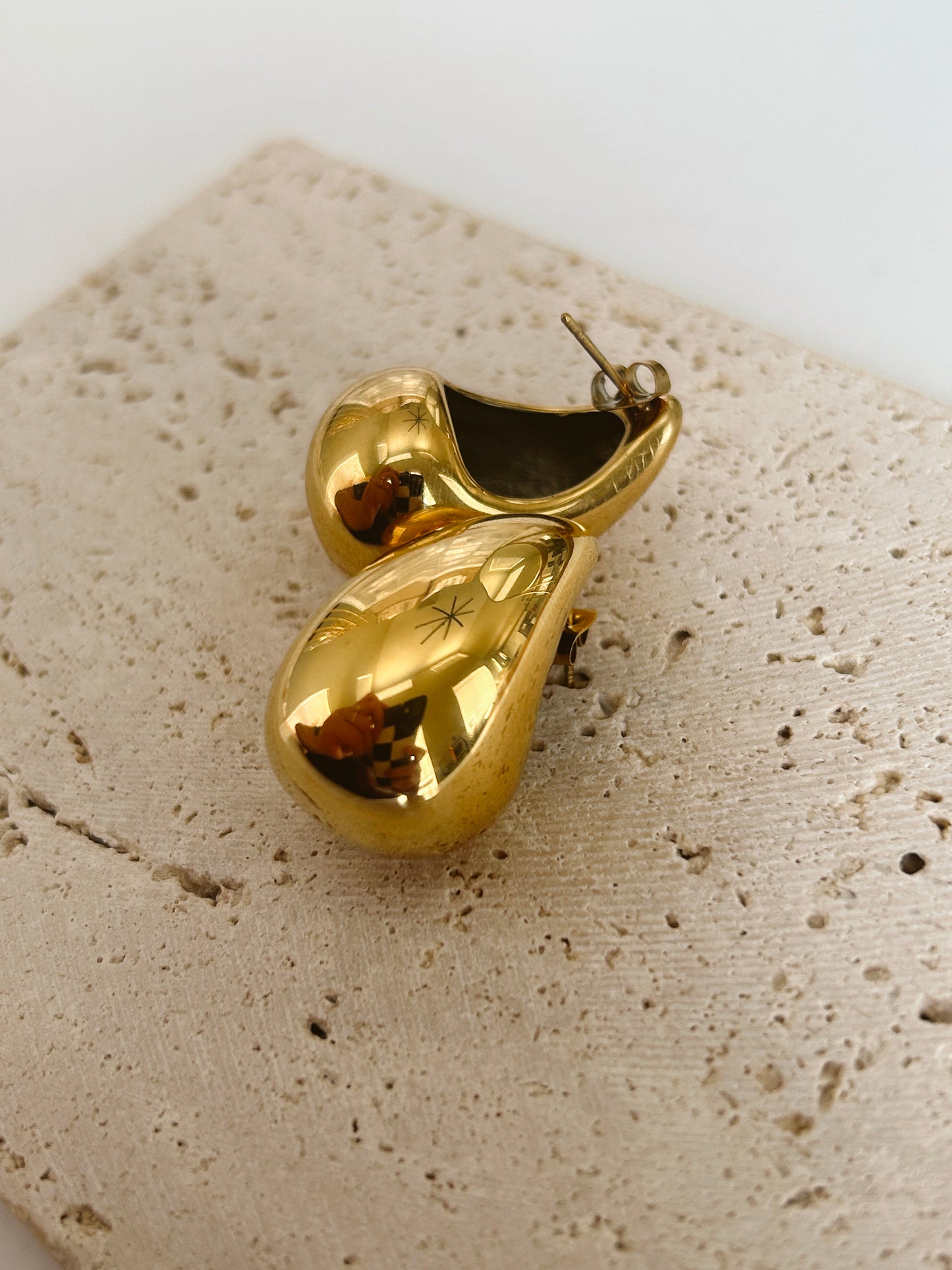 Water Drop Large Earrings