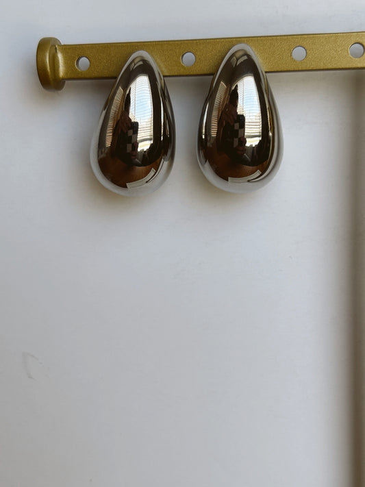 Water Drop Large Earrings