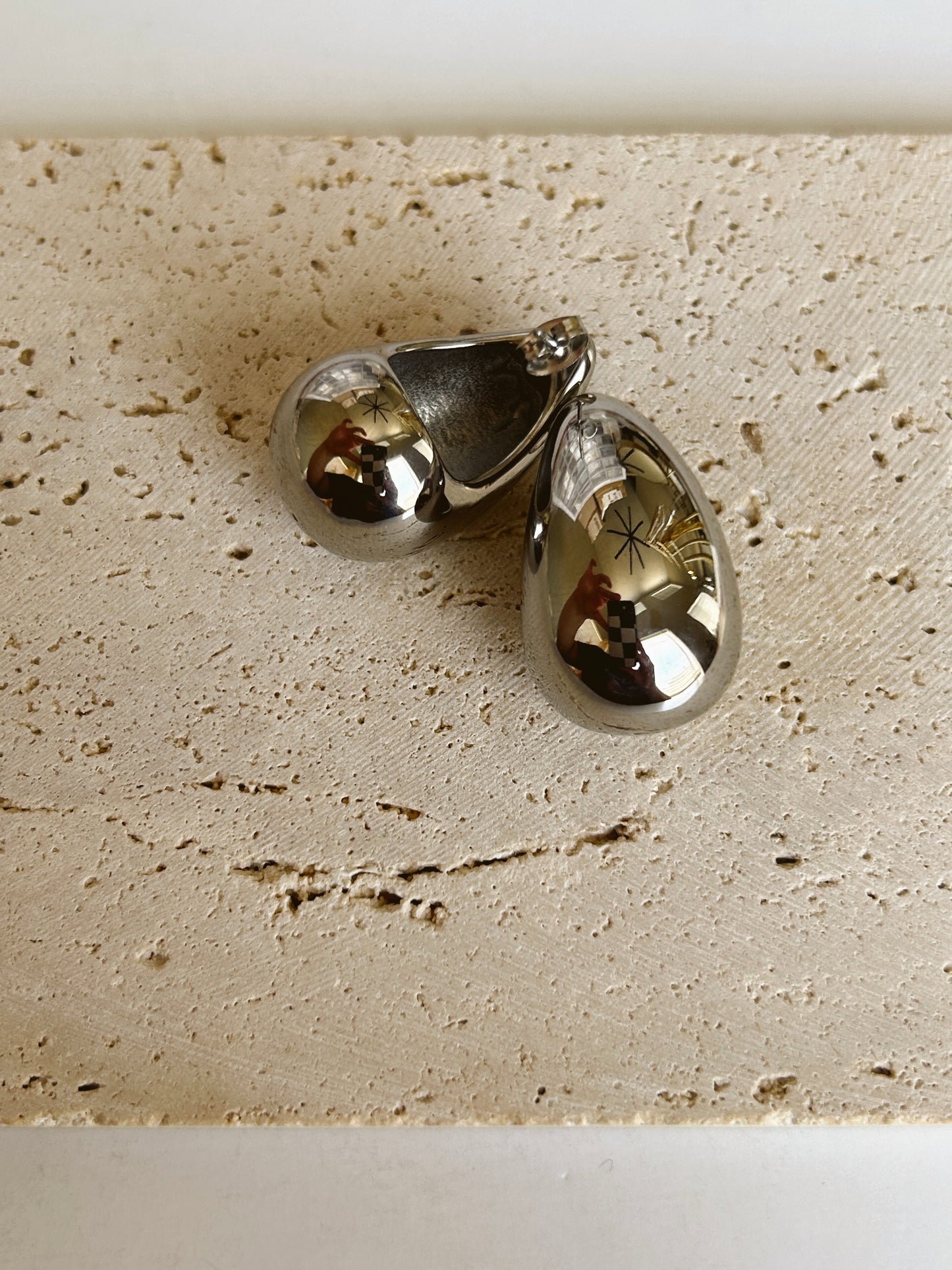 Water Drop Large Earrings