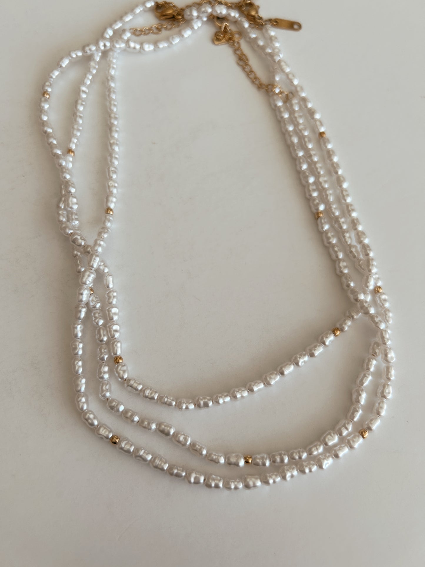 Keep A Secret Pearl Necklace