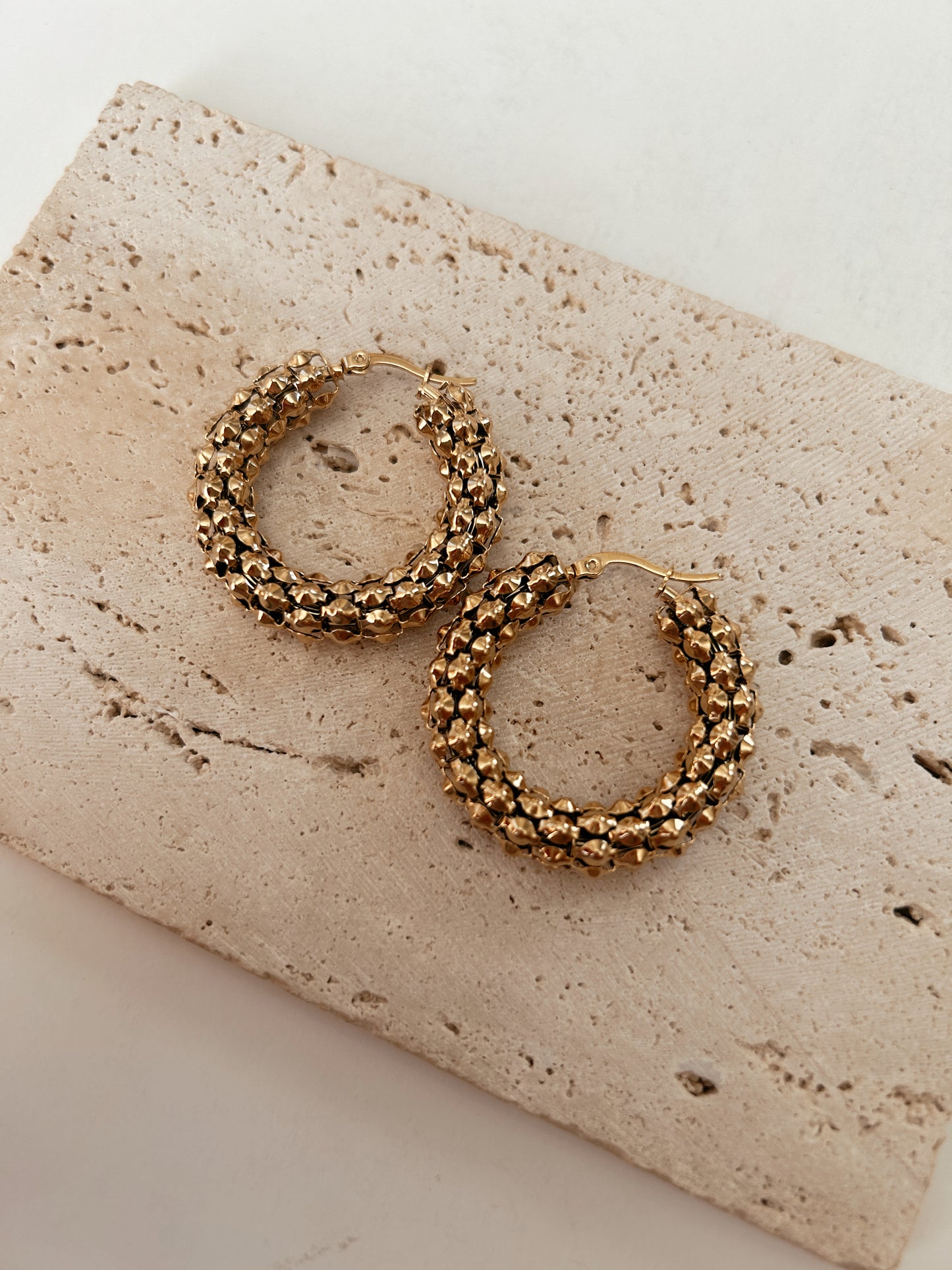 Unstoppable Hoop Earrings