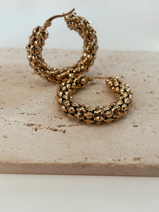 Unstoppable Hoop Earrings