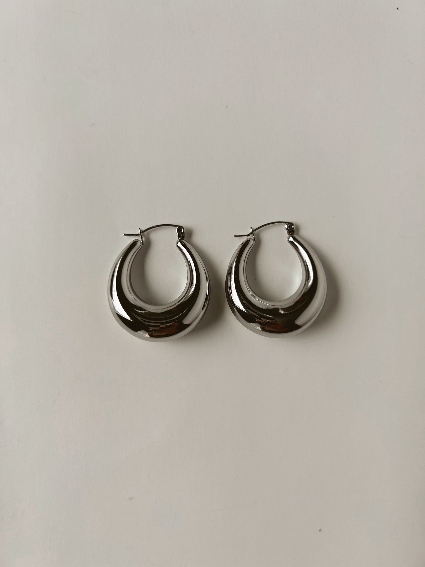 Crescent Moon Hoop