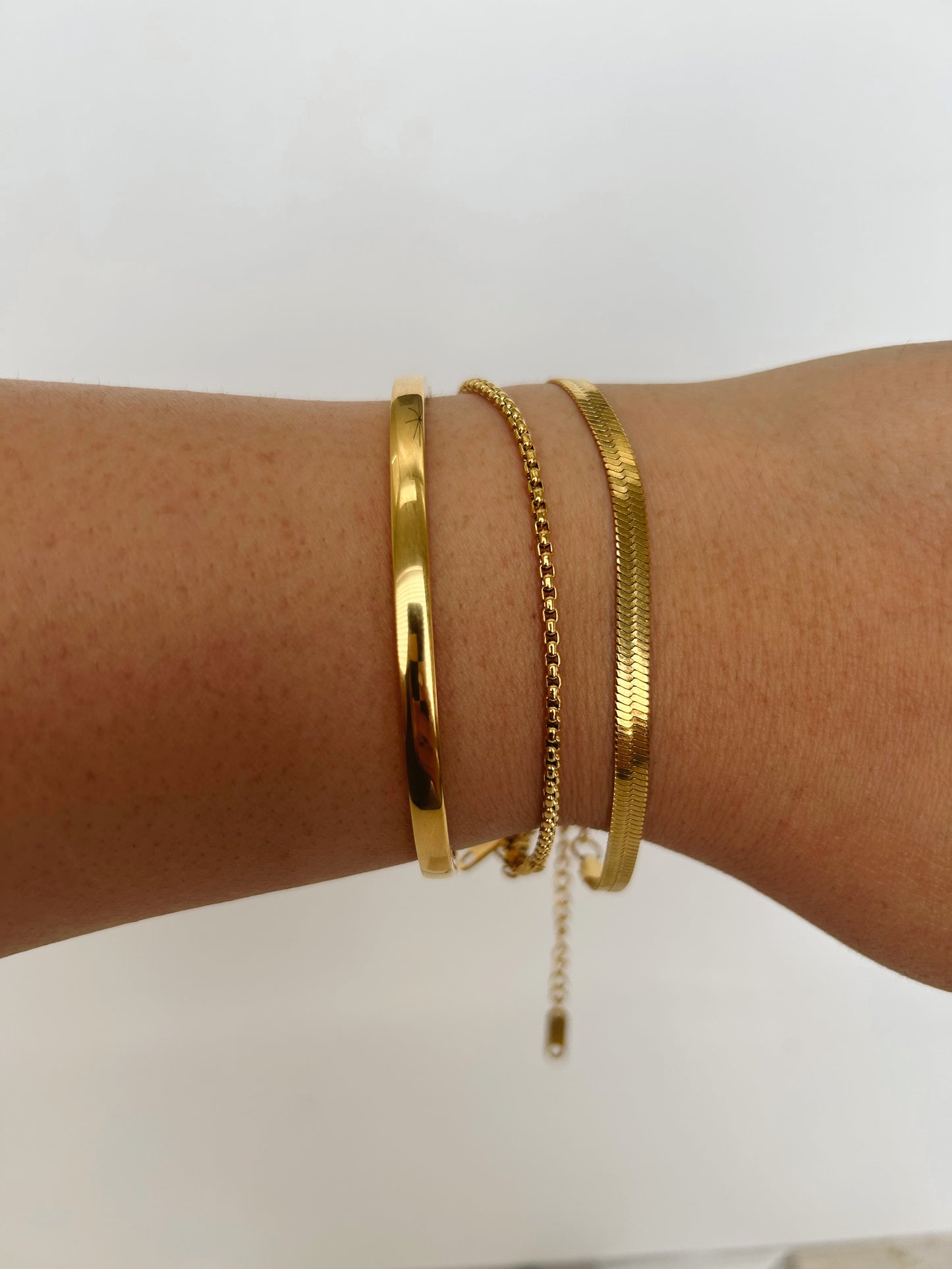 Gold Bangle Bracelet